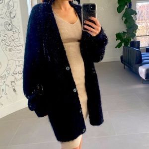 Acne studios thin knit cardigan